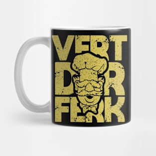 YELLOW VERT DER FERK SHOW Mug